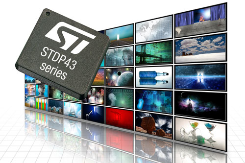 ST �Ƴ��¿�DisplayPort 1.2оƬ�����Ⱥ������s��ý�w·�ɼ��g