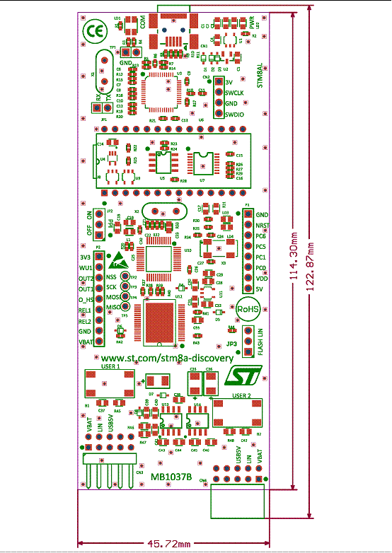 ST ��܇���mcu STM8 ����