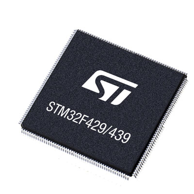 STȫ��180MHz STM32F429/39ϵ�И�Ƭ���� ����������ߵ�Cortex-M4�Ⱥ˺͈D���������g