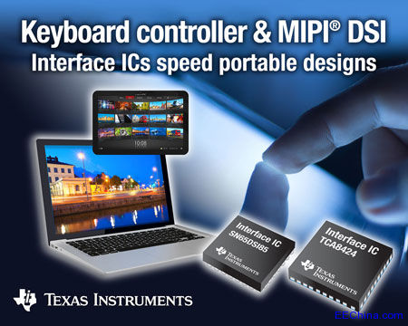 TI �Ƴ��B���@ʾ���c�I�P�Ľӿ�IC����������ƽ����X�OӋ