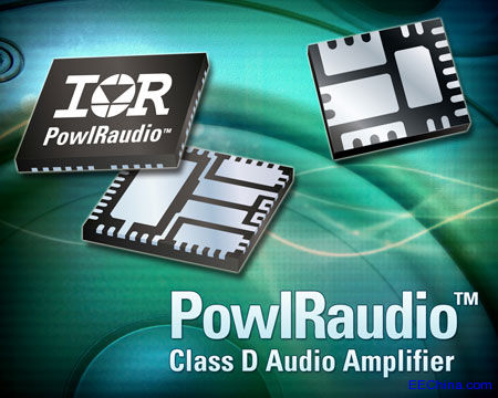 IR�Ƴ�60V IR4321M ��IR4322M����ʽ����ģ�K���U��PowIRaudioϵ��