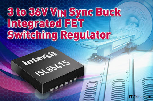 Intersil�Ƴ�����3V-36V��ݔ��늉������̓Ȳ��a���Ķ���;ͬ������������