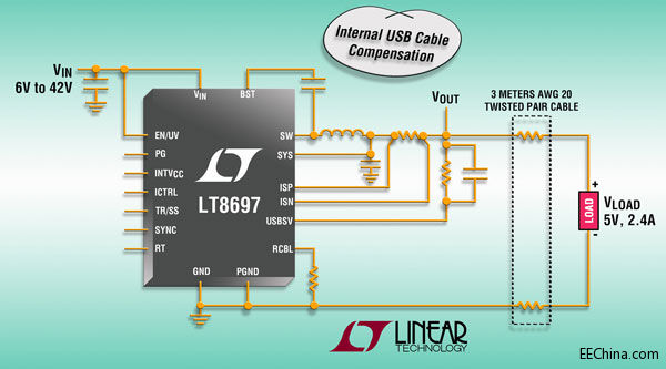 ���������Ƴ�����|�����a�����ܵ� USB 5V��2.5A��42V ݔ��ͬ�������ͷ�����
