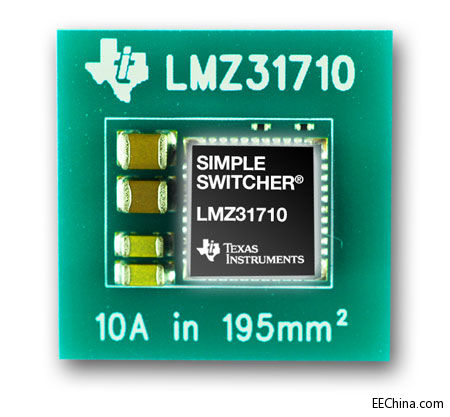 TI �Ƴ��I(y��)����С�� 10A SIMPLE SWITCHER �Դģ�K