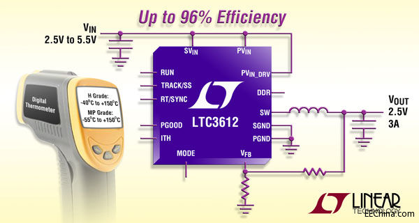 ���������Ƴ����� 3mm x 4mm ���b�� 3A��4MHz��ͬ�������ͷ�(w��n)����