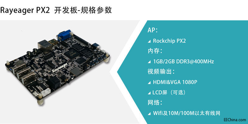 о���Ƴ�Rayeager PX2 �_�l�壬�����pCortex-A9����Rockchip PX2̎����