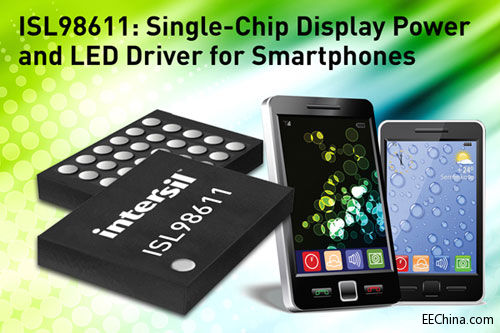 Intersil�Ƴ����������֙C(j��)�ļ����@ʾ�Դ��LED�(q��)��(d��ng)����оƬ����