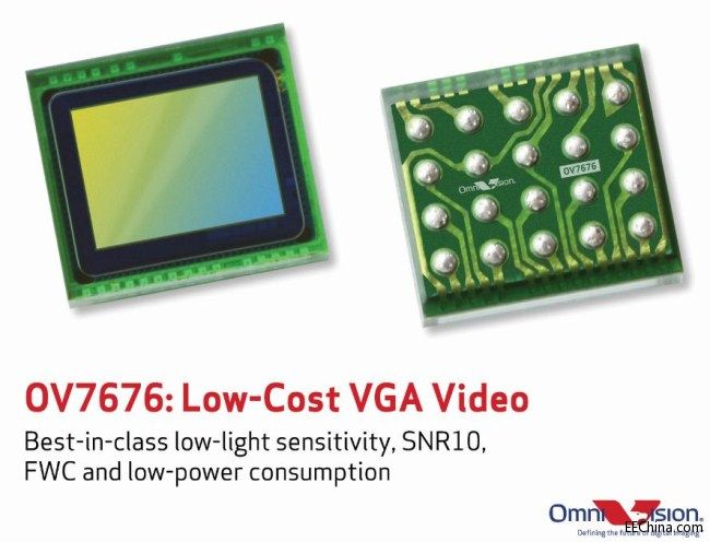 OMNIVISION�Ƴ��¿�1/7.5Ӣ��ϵ�y(t��ng)��(j��)оƬVGA������OV7676
