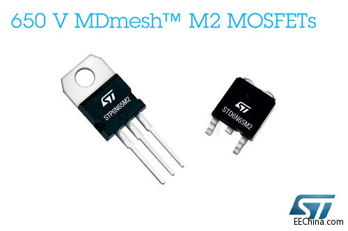 ST�Ƴ��µ�650V���YMOSFET��������Ч�Ͱ�ȫϵ��