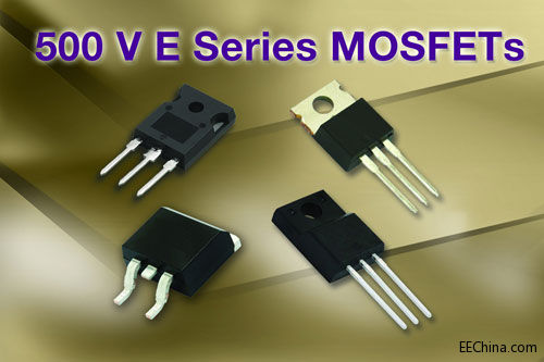 Vishay�l��11�w����Gen II�����Y���g���¿�500V�߉�MOSFET