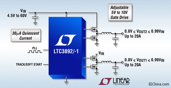 ���������Ƴ�5~10V���{�ŘO�ӵ�60V�pݔ��ͬ�������Ϳ�����������ģʽ�H��29µA