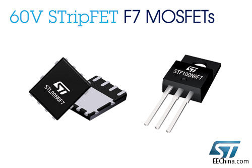 ST�Ƴ����M60V����MOSFET�������ͬ�������·��Ч��������