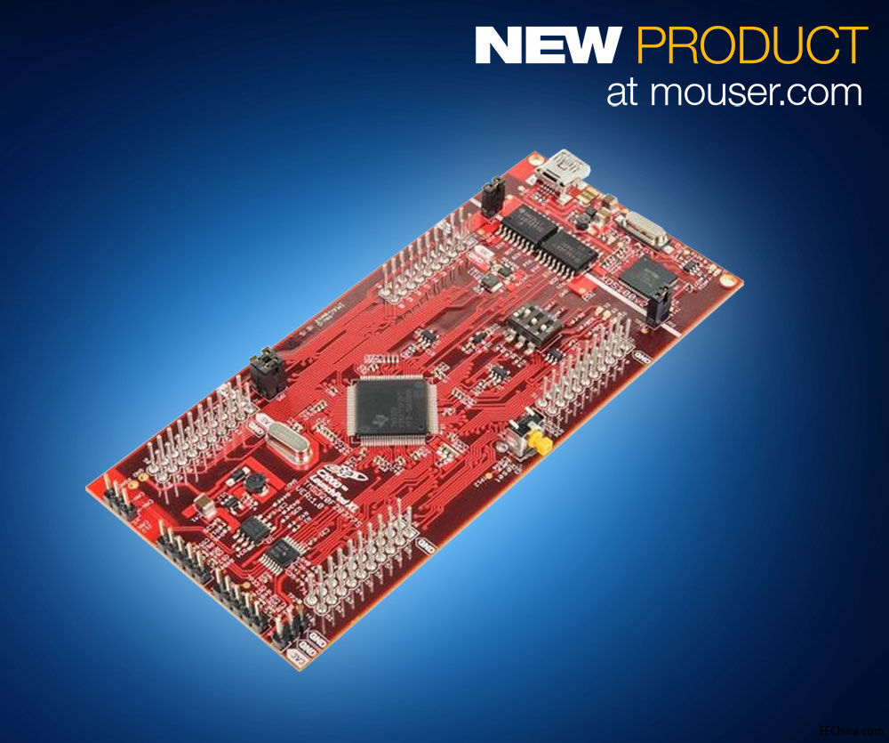 Mouser �Ƴ�TI C2000 Delfino΢������LaunchPad�׼�