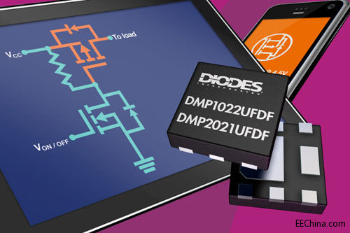 Diodes�Ƴ�DFN2020���b��Pͨ��MOSFET������ؓ�d�_�P(gu��n)�p��