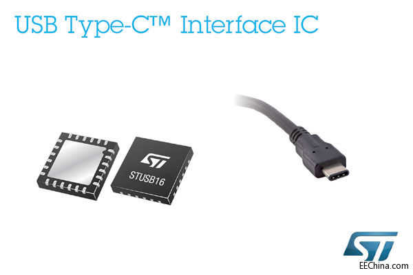 ST�l��USB Type-C�������ݔ�ӿڣ���ע�ڼܘ��`���Ժ͸߼��ɶȱ��o����