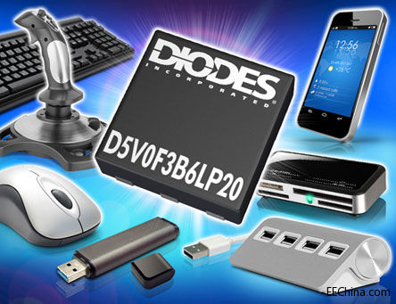 Diodes�l��TVS��ЮaƷ���ṩUSB OTG���Դݔ�����o