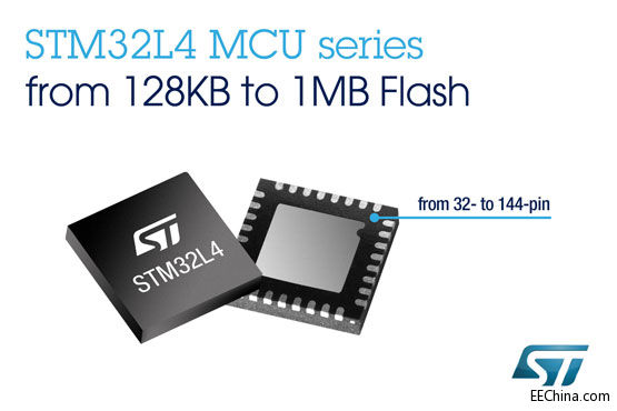 ST�Ƴ��¿�STM32L4 MCU�����FARM Cortex-M4΢�����������Ч