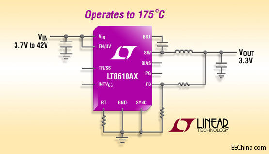 ���������Ƴ�42V��3.5A (IOUT) ͬ�������ͷ�(w��n)���������ڸ��_(d��) 175ºC �\(y��n)��