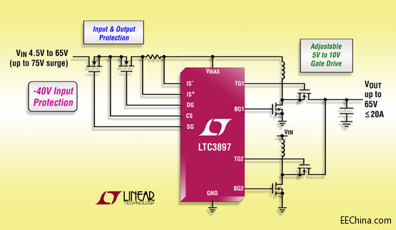 ���������Ƴ����� 60V ͬ�������Ϳ��������ṩ���_ 97% ��Ч�ʲ�����ݔ���ݔ�����o