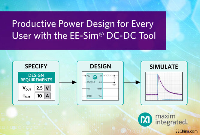 Maxim�Ƴ��°�EE-Sim DC-DC�OӋ���ߣ������Ñ������_�l��Ʒ�|�Դ