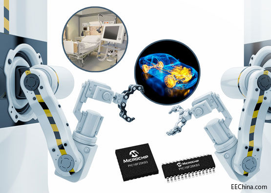 Microchip�Ƴ�����8λ��Ƭ�C�����ɪ������O���s��CAN�W�j�P�Iϵ�y�¼���푑��r�g