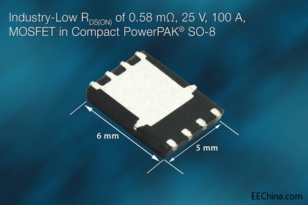 Vishay�¿�25V N�ϵ�����MOSFET��Ч�����ԴЧ�ʺ͹����ܶ�