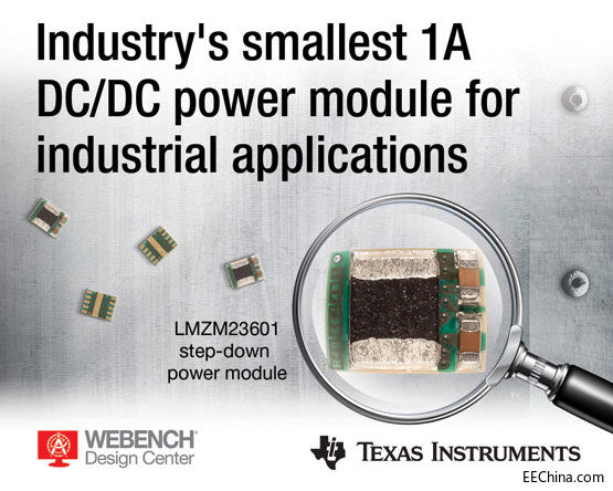 TI�Ƴ��I����С��36V��1A DC/DC�����Դģ�K���sС�·����g�_58%