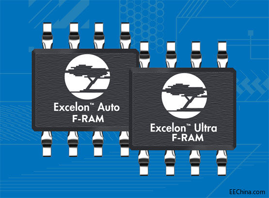 ِ����˹�Ƴ�ȫ��Excelon F-RAM���١��߿ɿ��Եķ���ʧ�Դ惦��ϵ��