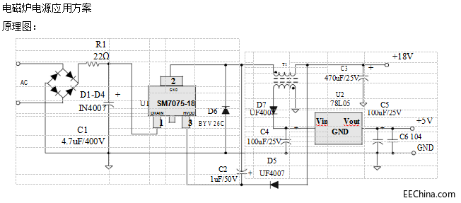 Ǹx㉺(q)ԴPWMicSM7075Pϵ(q)·Q΢Դic