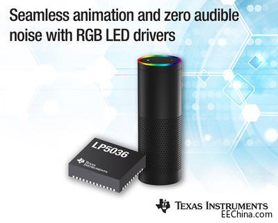 TI�Ƴ������ׄ�12λ29-kHz RGB LED����ϵ��