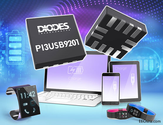 Diodes �Ƴ��� USB BC 1.2 Ҏ��늳س�늙z�y�� ֧���p����;���Ժ������C�Ϳ͑����OӋ