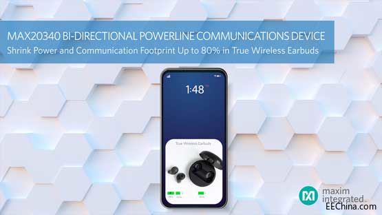 Maxim����o�����C(j��)�ṩ����cͨ�ŷ������ߴ�pС80%