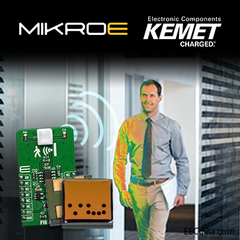 �Q���_�۴��dKEMET ���늼t���������Mikroe PIR Click board