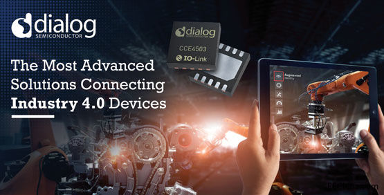 Dialog�Ƴ��߶ȃ�����IO-Link IC�������B����һ�����I4.0�O��