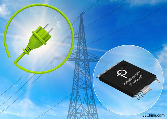 Power Integrations�Ƴ������˸߿ɿ���750 V����找��w�ܵ�InnoSwitch3 IC
