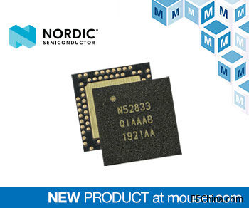 �Q����ӂ�؛Nordic nRF52833���f�hSoC��֧�ָ��ߜضȵČ��I�����OӋ