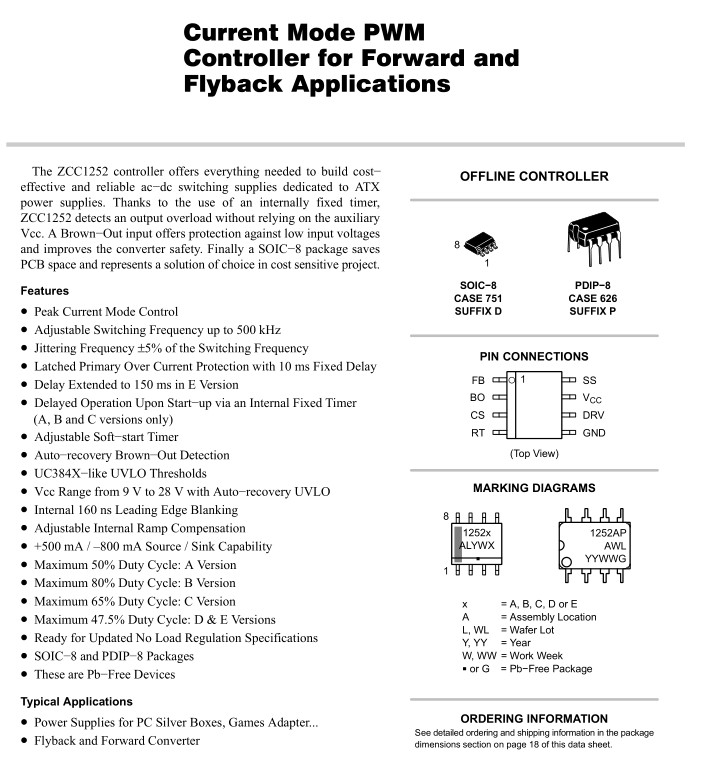 �����NCP1252A     ZCC1252