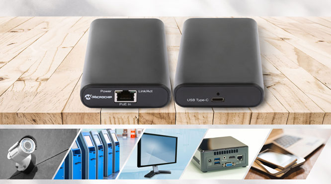 Microchip �l���׿� IEEE 802.3bt ��̫�W��� USB Type-C�Դ�͔����m����