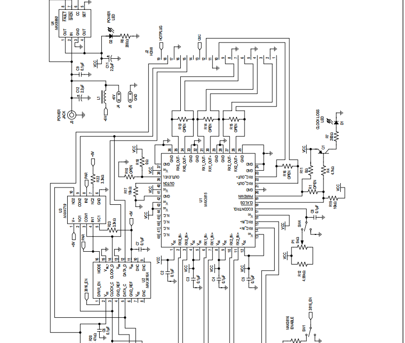 MAX3815 DVI/HDMIӲOӋY