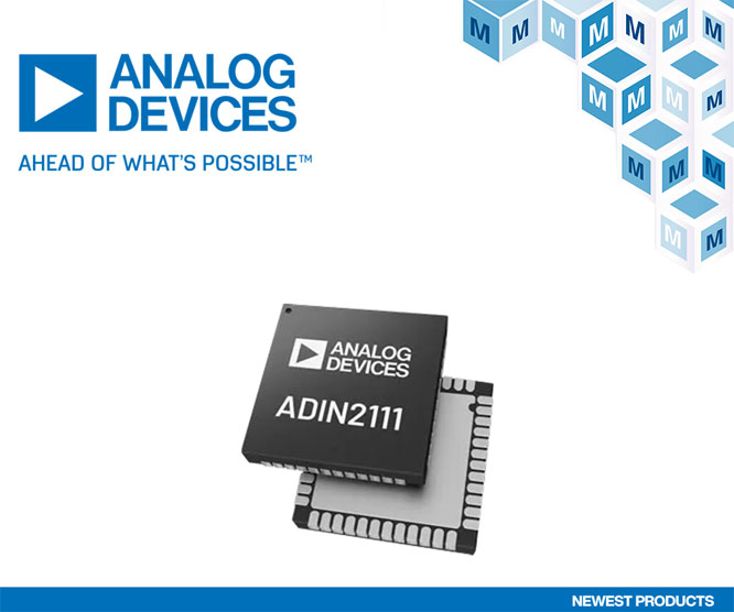 �Q�ɂ�؛Analog Devices ADIN2111�L���x��̫�W���Q�C �������I�Ԅӻ�