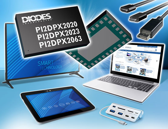 Diodes ˾ 20Gbps ReDriver ̖^׿Խ̖c͹ĲY