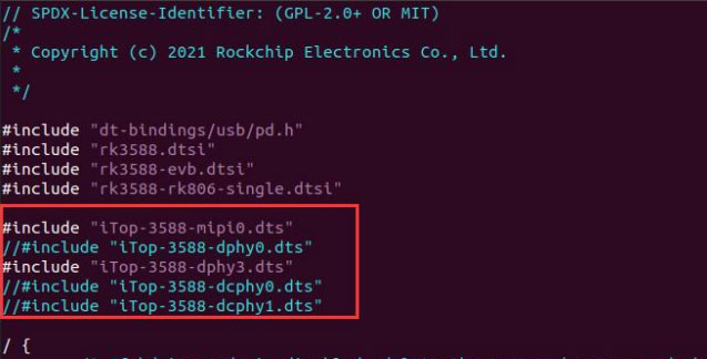 �޸ĳ�mipi��lvds�@ʾ��-itop3588�_�l(f��)��