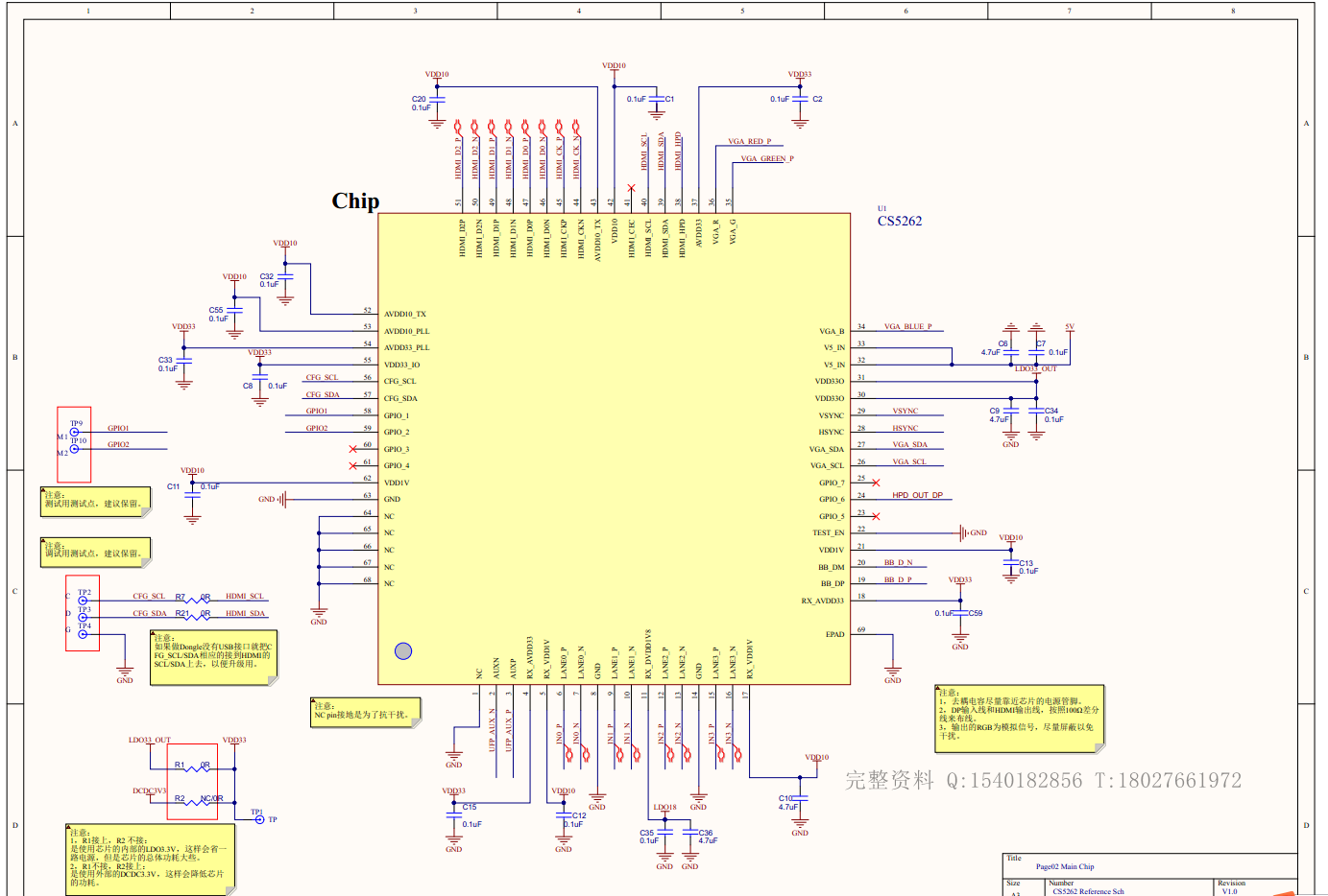 IT6562|IT6562|DPDHDMI/VGADQ|CS5262IT6562