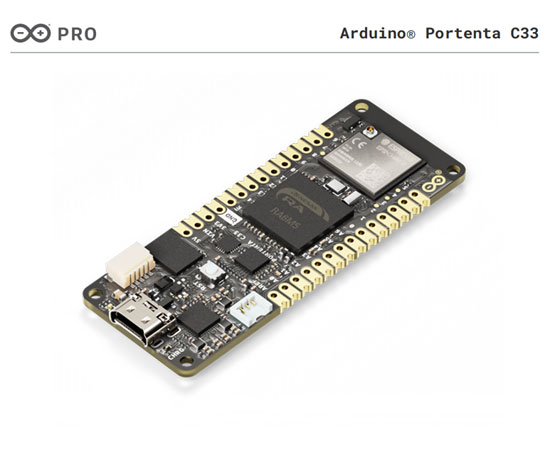 e�j�ˬF؛�����¿�Arduino Pro Portenta C33�ΰ�C