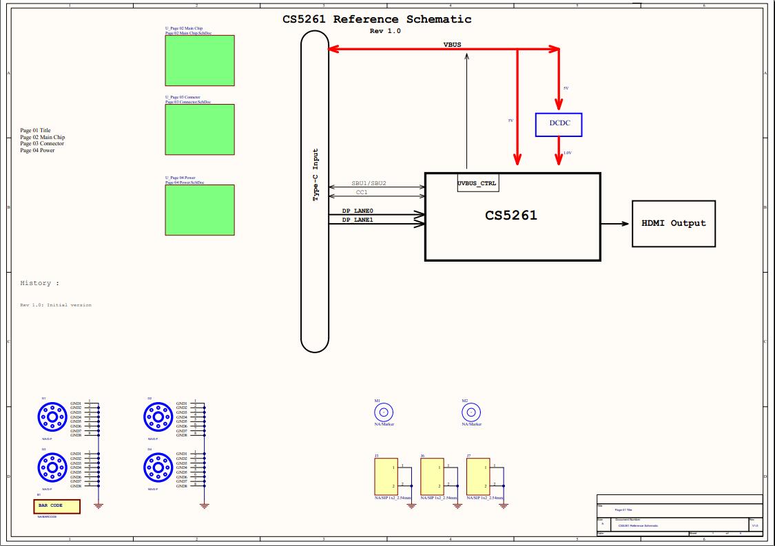 CS5261оƬOӋ·|CS5261·|TypeCDHDMIOӋ