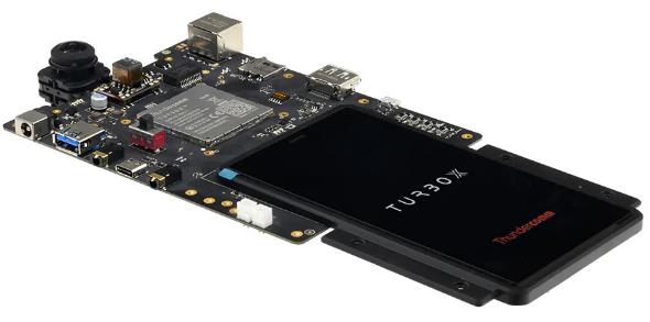 ��(li��n)��ԏ�����F�Ƴ�����Qualcomm��Thundercomm�a(ch��n)Ʒ�����܏V���@ʾ������