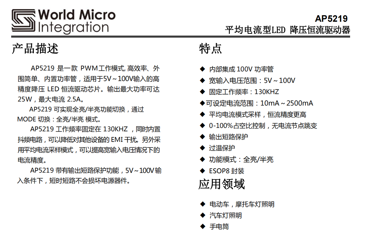 LEDԴ(q)ICоƬAP52192.5A