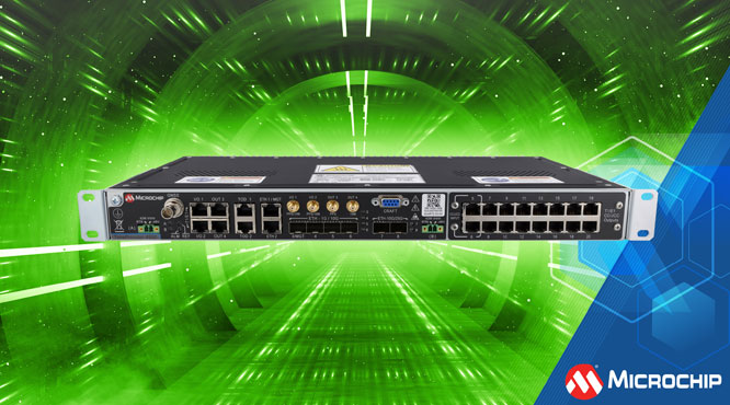 MicrochipƳI׿ṩ_25 GbpsپWjӿڵr犮aƷTimeProvider 4500ϵ