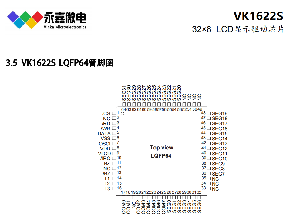 Һ���(q��)��(d��ng)IC�δa�(q��)��(d��ng)оƬ�c(di��n)�ʽLCD�(q��)��(d��ng)VK1622S LQFP44/48/52/64/QFP64��DICE COGԭ�SFAE֧��