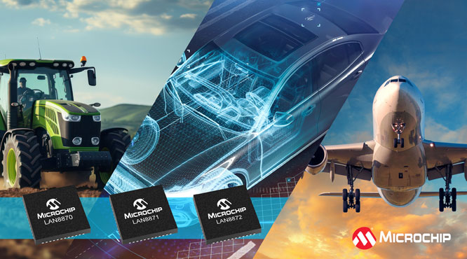 MicrochipƳ100BASE-T1  1000BASE-T1 PHY հl(f)  M(jn)һU(ku)չΌ̫W(wng)a(chn)ƷMϣ(sh)F(xin)W(wng)j(lu)